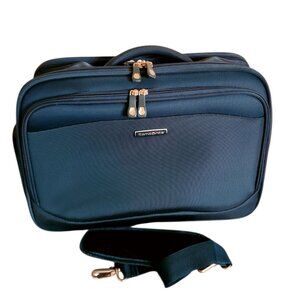 Samsonite Crossbody Bag Carry on Overnight Dk Green Unisex Travel